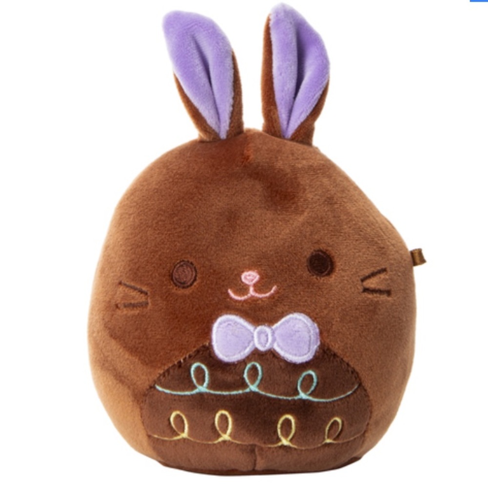 Tandy The Chocolate Easter Bunny Squishmallow First To Market Tag 4.5” Plush